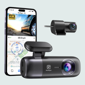 Redtiger F9 4K Dual Front and Rear Mini Dash Cam