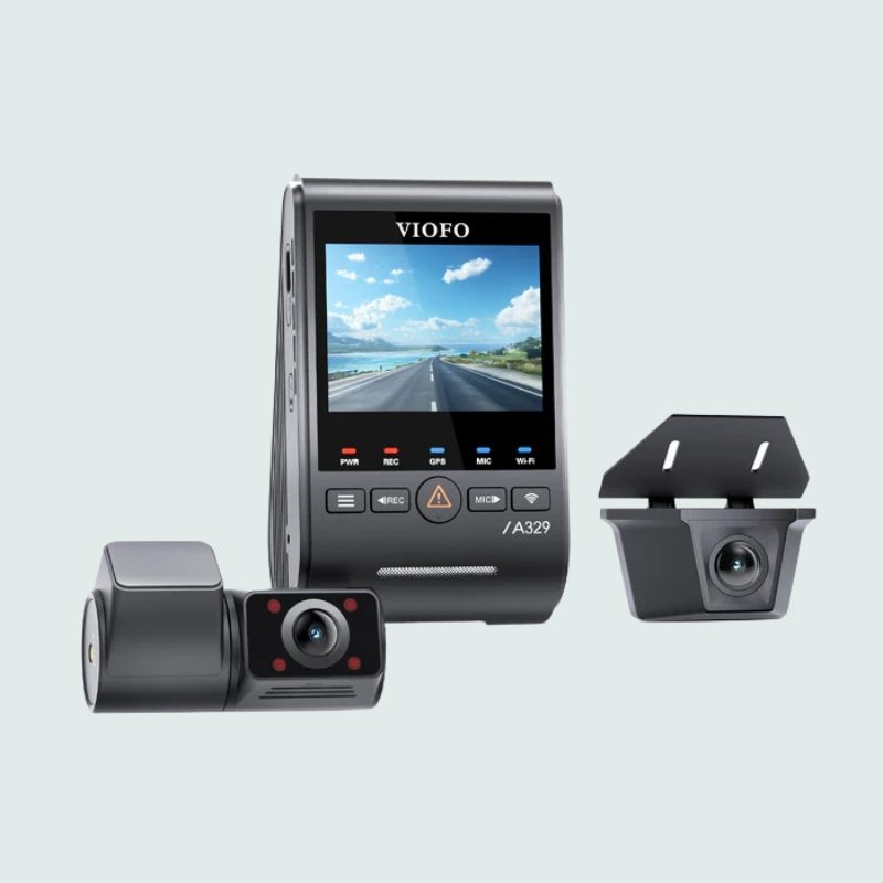 VIOFO A329SW 3CH 4K 30FPS Front+2K Waterproof Rear+2K