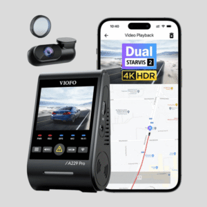 VIOFO A229 PRO 2CH Front and Rear
