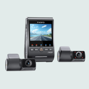 VIOFO A329S 3CH First 4K 30FPS Front+2K Wide 210° FOV Fisheye Cabin+2K