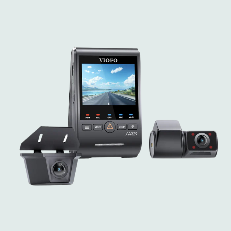 VIOFO A329SW 3CH 4K 30FPS Front+2K Waterproof Rear+2K - Image 2