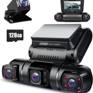 LA Dash Cams 4-channel Dash Cam 2k + 1080p (3x)